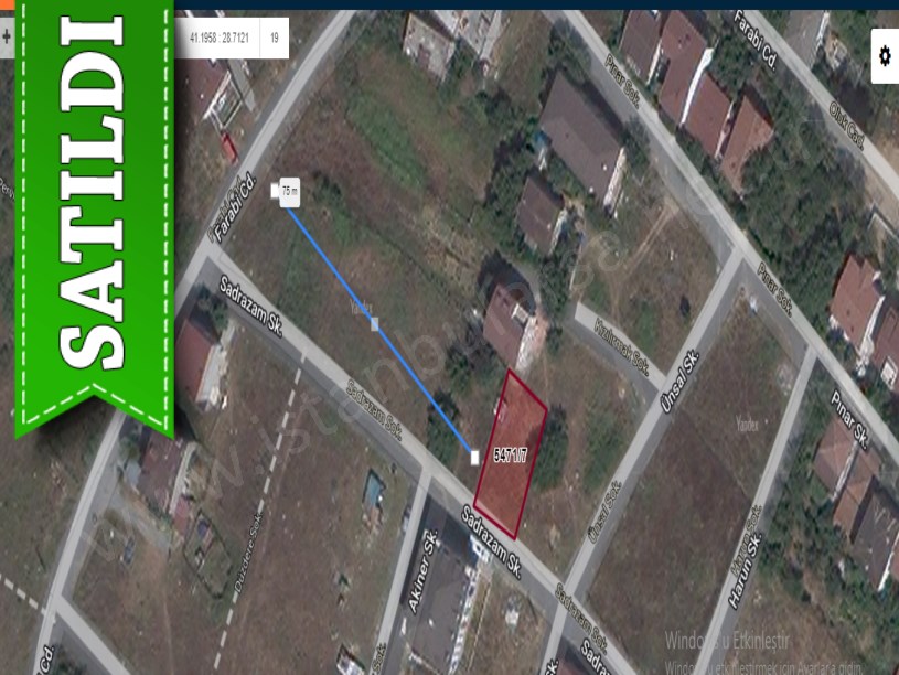 Arnavutköy Taşolukta Satılık Arsa , 317 M2 Müstakil İmarlı