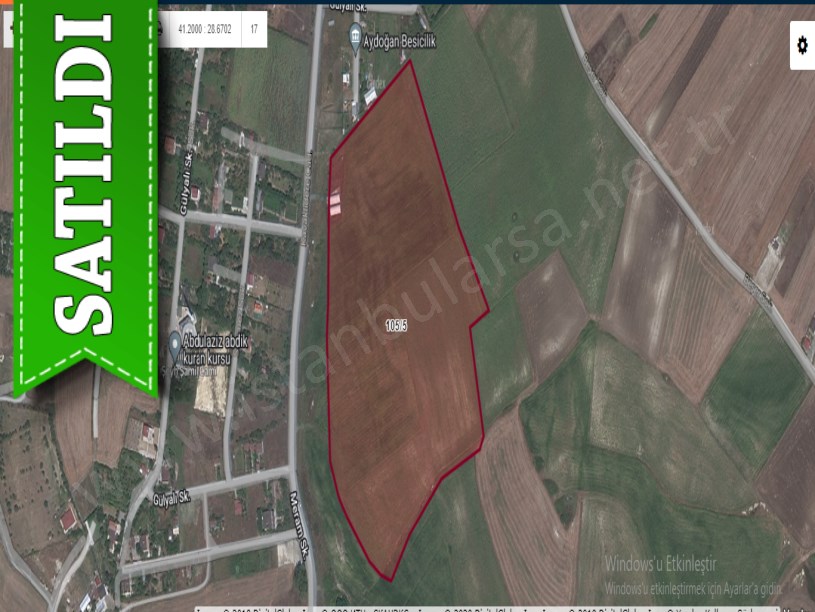 Arnavutköy Çilingirde Satılık Arsa , 197 M2 Yolu Var 