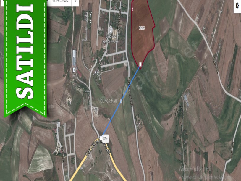 Arnavutköy Çilingirde Satılık Arsa , 197 M2 Yolu Var 