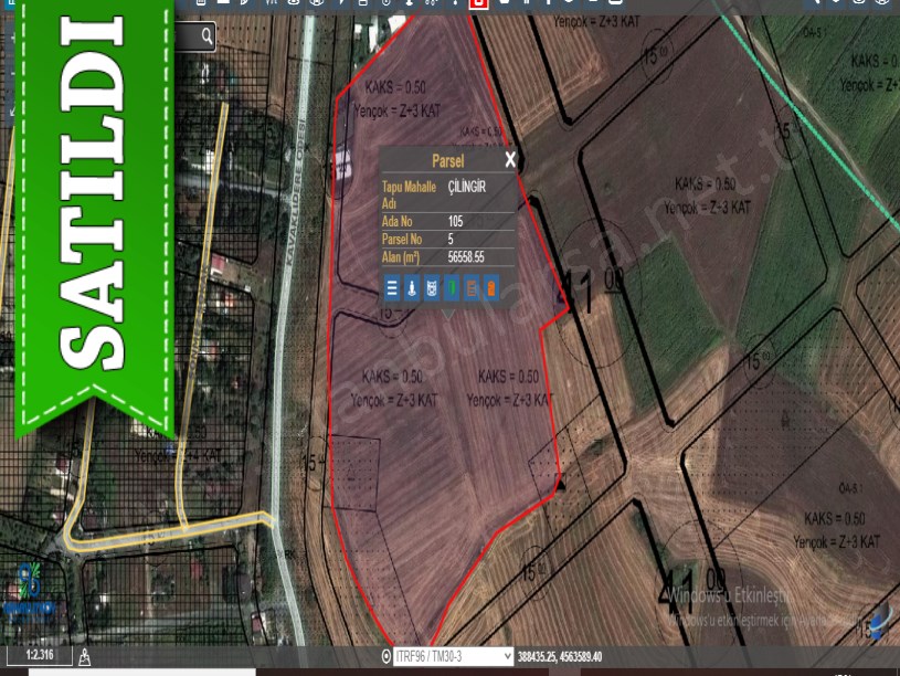 Arnavutköy Çilingirde Satılık Arsa , 197 M2 Yolu Var 