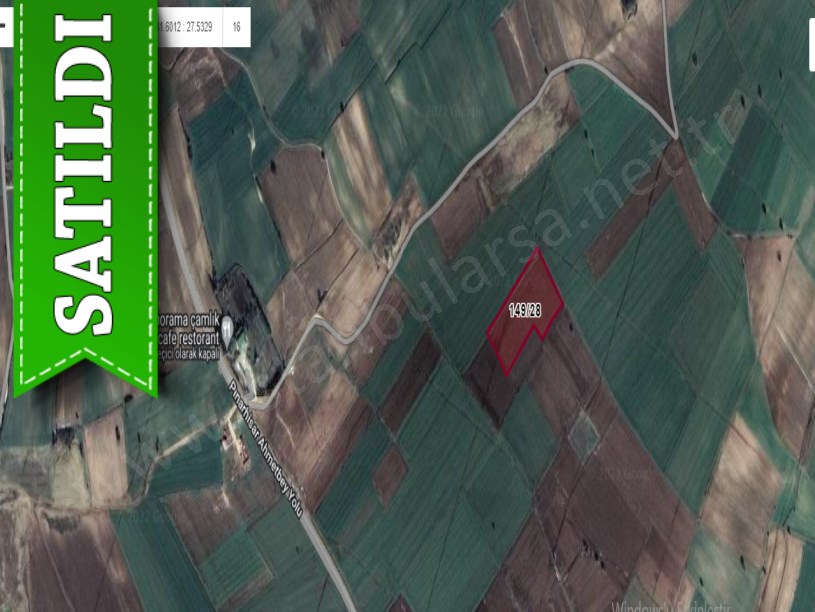 Kırklareli Pınarhisar Orta Mah. Satılık Arsa , 323 m2 Hisseli 