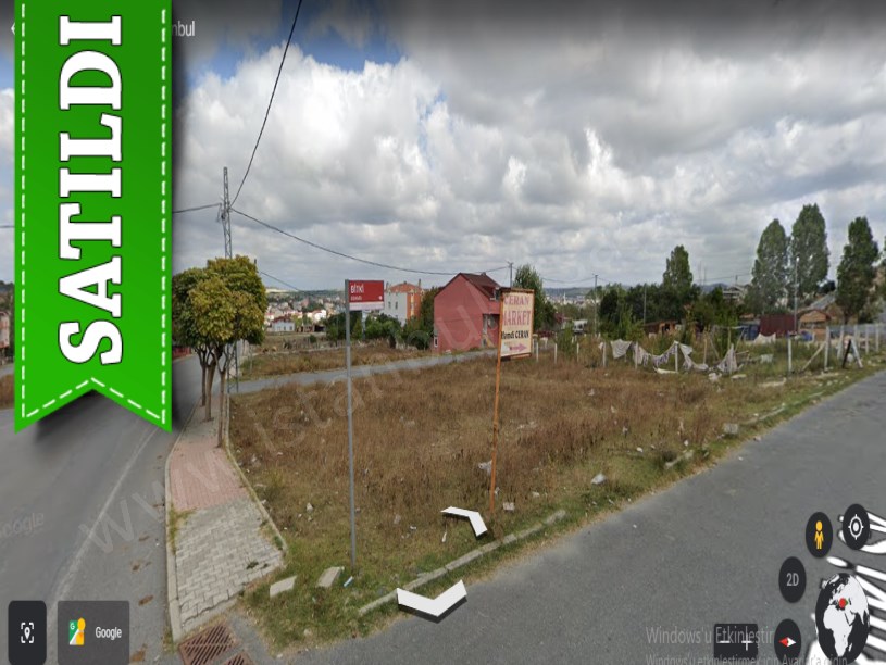 Arnavutköy Taşolukta Satılık Arsa , 454 M2 Cadde Cephe Köşe Başı