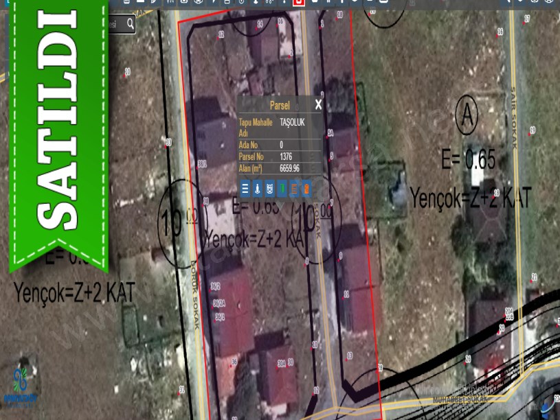Arnavutköy Taşolukta Satılık Arsa , 159 M2 Cadde Yakını Hisseli
