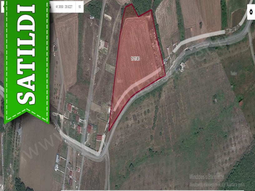 Arnavutköy Balabanda Satılık Arsa , 540 m2 Yolu Var Çaplı