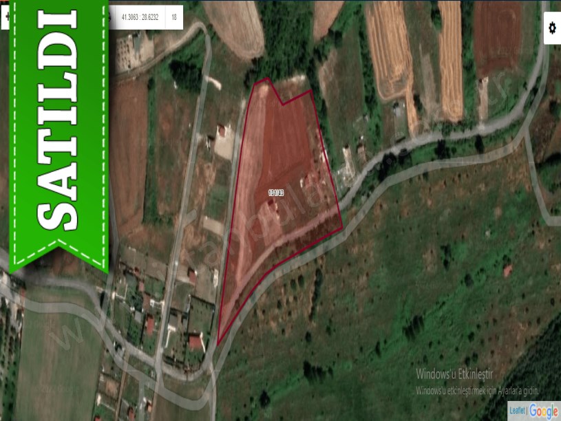 Arnavutköy Balabanda Satılık Arsa , 540 m2 Yolu Var Çaplı