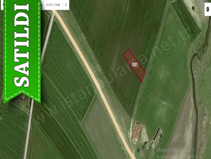 Tekirdağ Saray Sofularda Satılık Arsa , 878 m2 Köy Dibinde İmarlı
