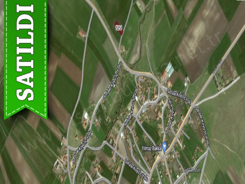 Tekirdağ Saray Sofularda Satılık Arsa , 993 m2 Yolu Var Merkezde
