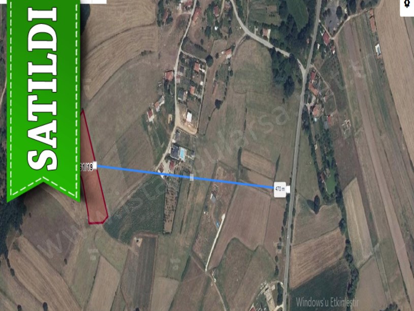 Tekirdağ Saray Ayvacıkta Satılık Tarla , 6,980 m2 İmariçi Tek Tapu