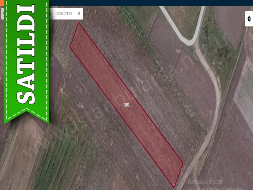 Tekirdağ Saray Osmanlıda Satılık Arsa ,2,477 m2 Köy Dibinde Yolu var