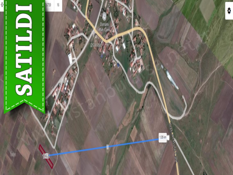 Tekirdağ Saray Osmanlıda Satılık Arsa ,2,477 m2 Köy Dibinde Yolu var