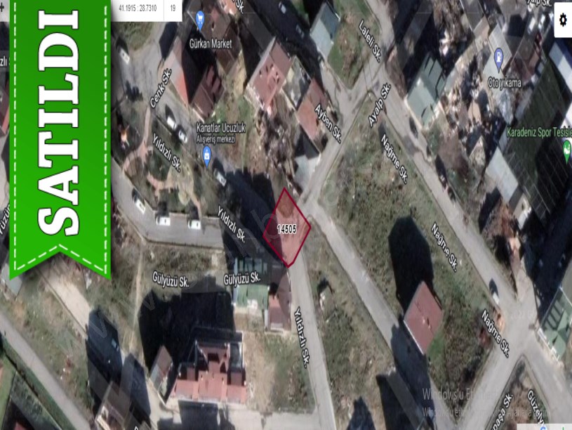 Arnavutköy Mustafa Kemalpaşa Mah Satılık Arsa , 226 m2 Köşe Başı 