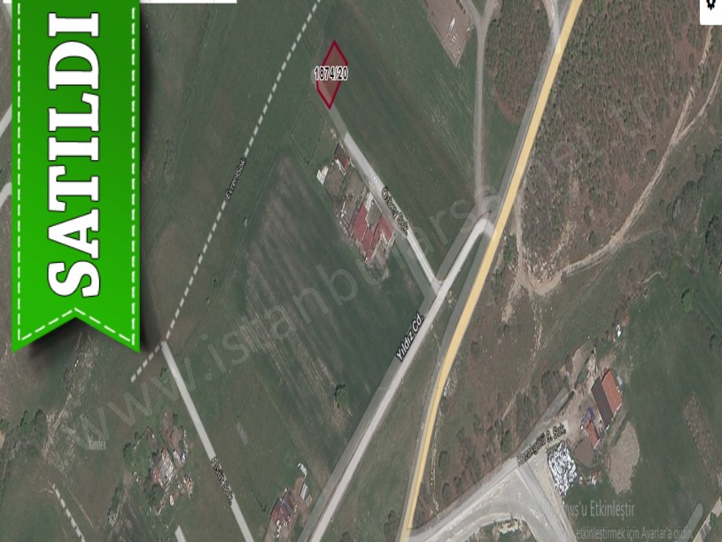 Tekirdağ  Kapaklıda Satılık Arsa , 300 M2 Müstakil Merkezde 