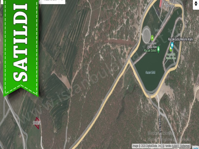 Tekirdağ  Kapaklıda Satılık Arsa , 480 M2 Kazak Gölüne Yakın Yolu Var