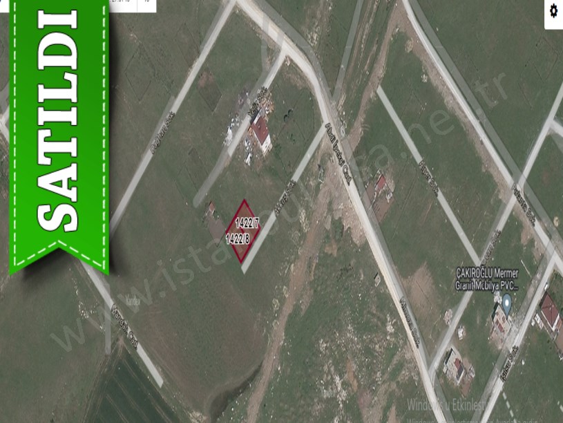 Tekirdağ  Kapaklıda Satılık Arsa , 474 M2 Yolu Var Caddeye Yakını