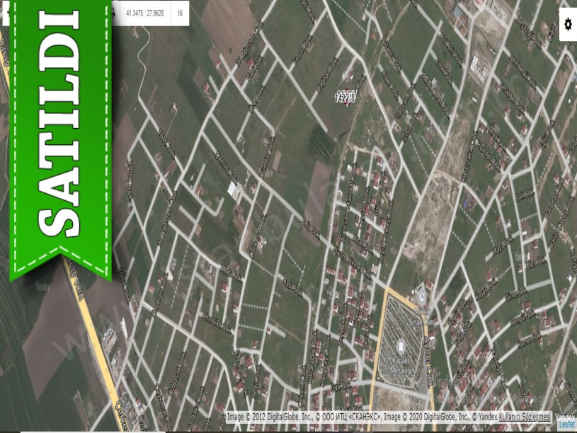 Tekirdağ  Kapaklıda Satılık Arsa , 474 M2 Yolu Var Caddeye Yakını