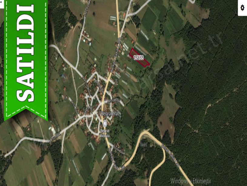 Çatalca Belgratta Satılık Arsa , 325 M2 Köy İçi 