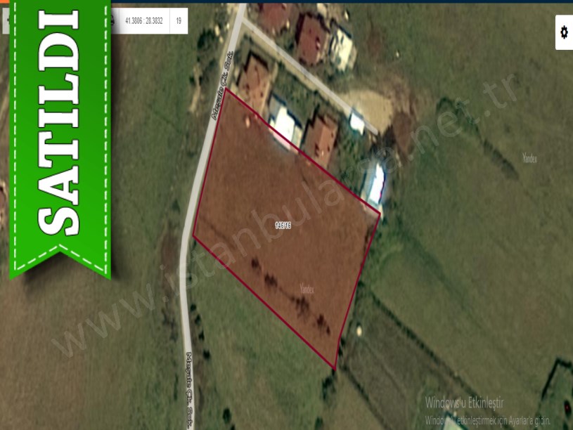 Çatalca Belgratta Satılık Arsa , 300 M2 Çevrili Çaplı 