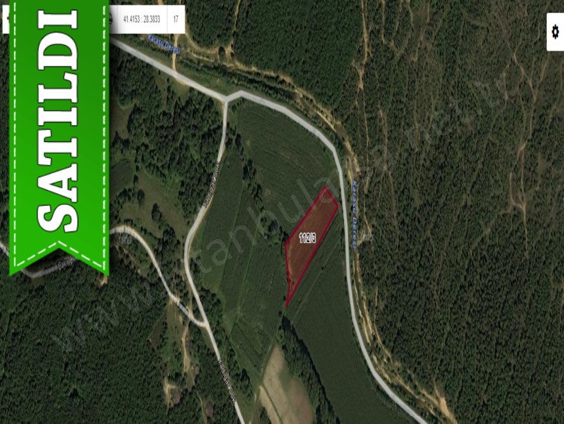 Çatalca Karacaköyde Satılık Tarla , 4,148 m2 Müstakil