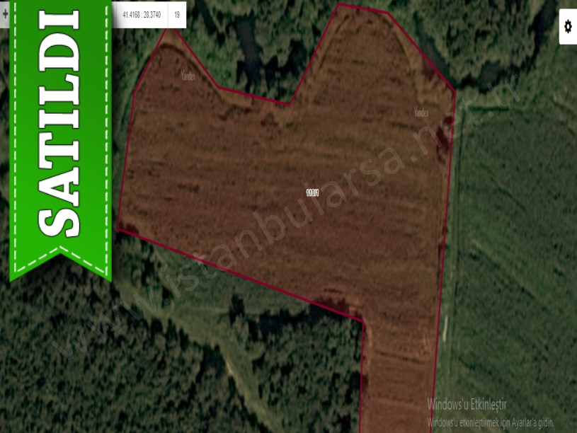 Çatalca Karacaköyde Satılık Arsa , 625 m2 Yola Cephe