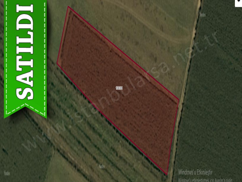 Çatalca Karacaköyde Satılık Arsa , 2000 M2 Çevrili Çaplı