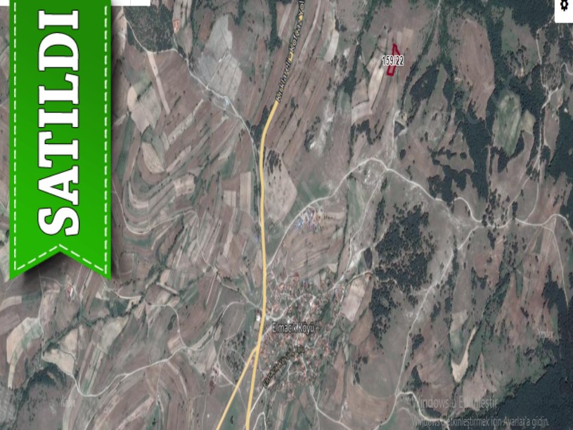Kırklareli  Kofçaz Elmacıkta Satılık Tarla , 4 Dönüm Tek Tapu 
