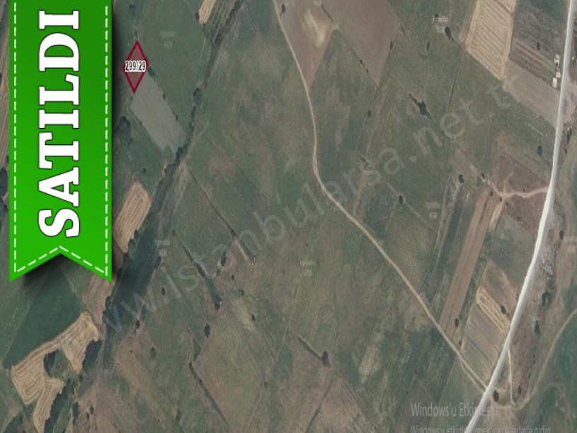 Kırklareli Vize Sergende Satılık Tarla , 914 m2 Köye Yakın Müstakil