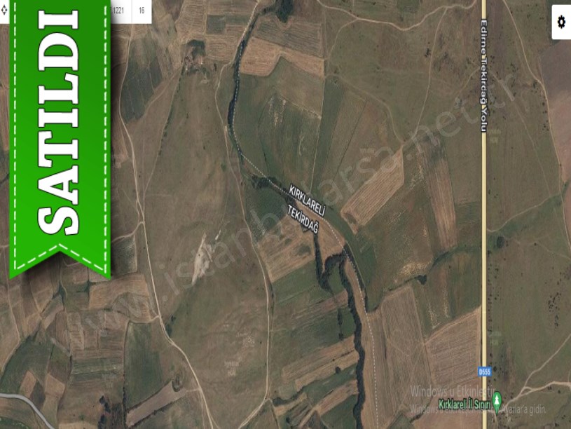 Tekirdağ Hayrabolu Lahna Mah. Satılık Tarla , 1,900 m2 Müstakil Köye Yakın