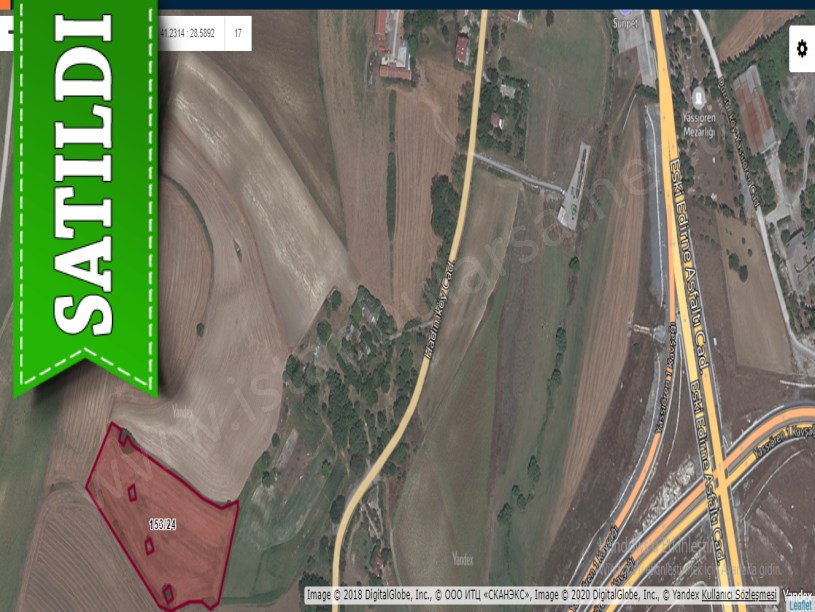 Arnavutköy Yassıörende Satılık Arsa , 286 m2 Caddeye Yakın