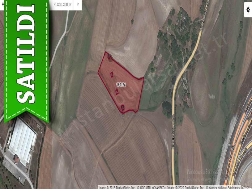 Arnavutköy Yassıörende Satılık Arsa , 286 m2 Caddeye Yakın