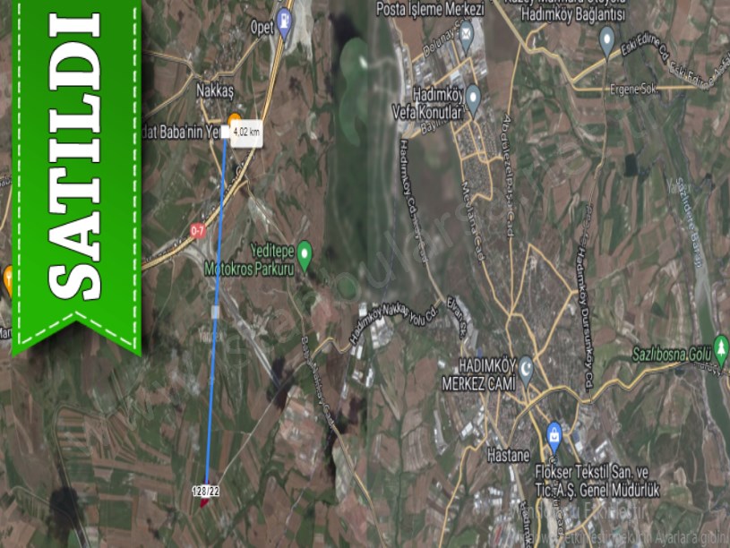 Çatalca Nakkaşta  Satılık  Arsa , 195 M2 Yolu var Hisseli
