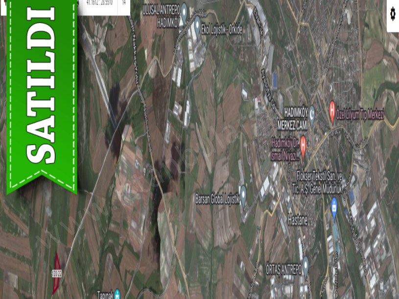 Çatalca Nakkaşta  Satılık  Arsa , 195 M2 Yolu var Hisseli