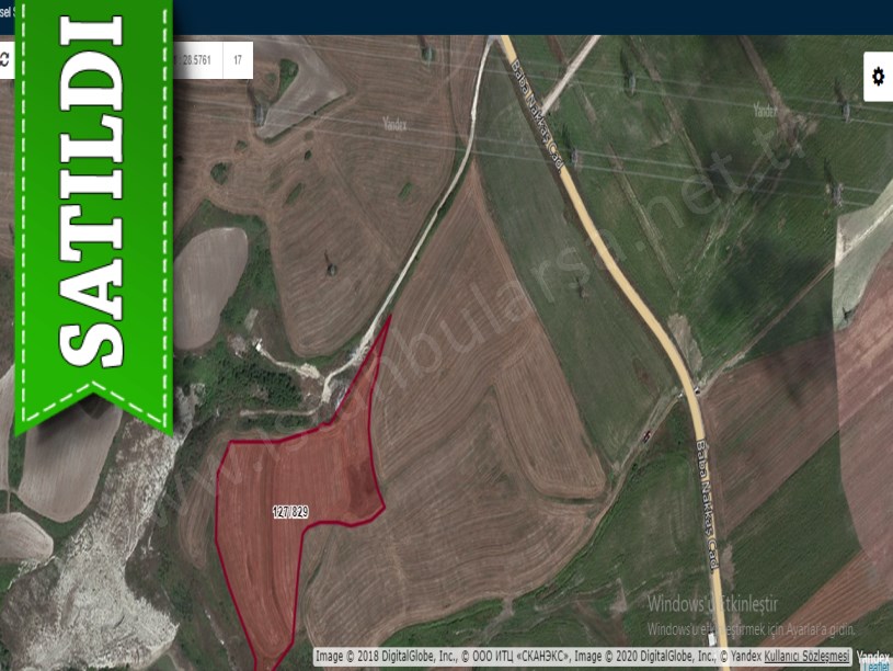 Çatalca Nakkaşta  Satılık  Arsa , 350 M2 Yolu Var Caddeye Yakın