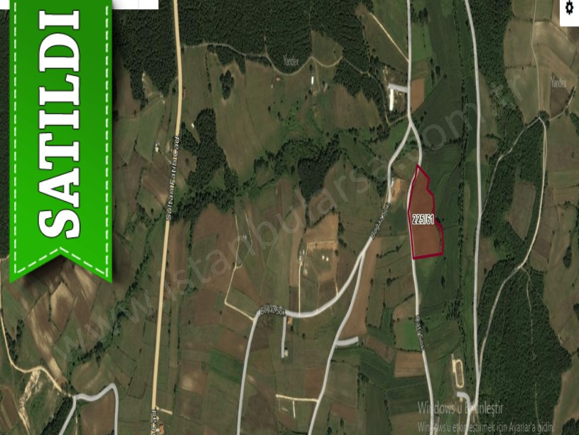 Çatalca Çiftlikköyde Satılık Arsa , 250 M2 Çaplı Çevrili Yolu Var