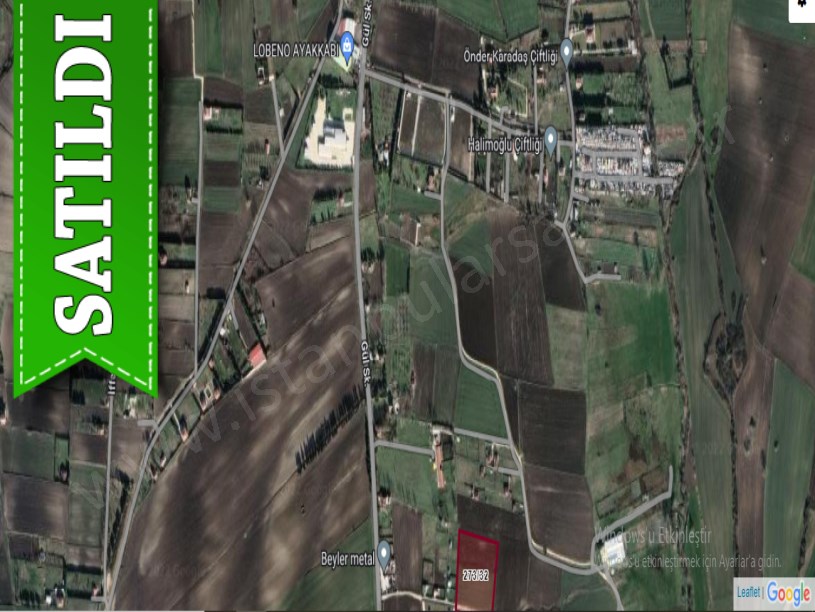 Çatalca Kestanelikte Satılık Arsa , 1,039 M2 Çevrili Çaplı