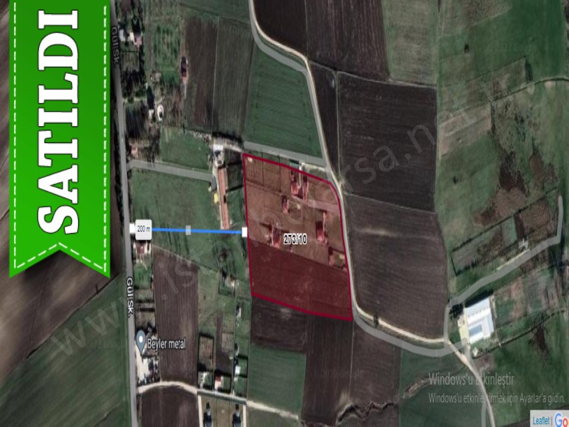 Çatalca Kestanelikte Satılık Arsa , 268 M2 Evlerin Yakını Yolu Var