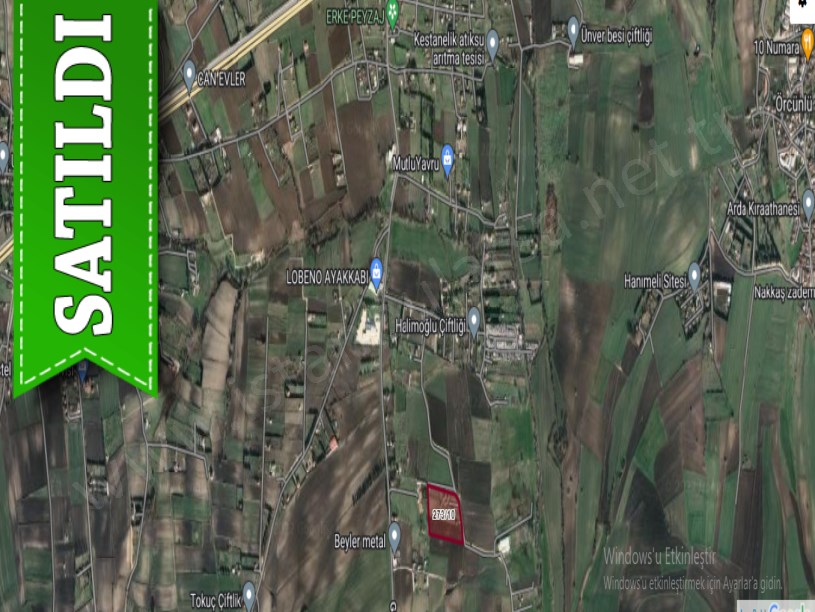 Çatalca Kestanelikte Satılık Arsa , 268 M2 Evlerin Yakını Yolu Var