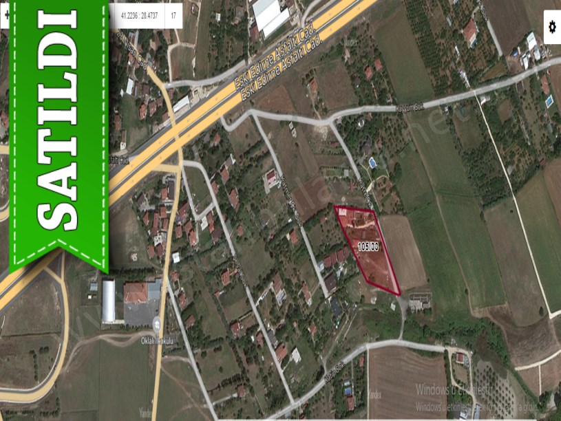 Çatalca Oklalıda Satılık Arsa , 797 m2 Evlerin Yakını Yolu Var