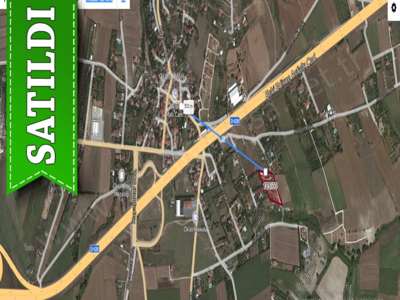Çatalca Oklalıda Satılık Arsa , 797 m2 Evlerin Yakını Yolu Var