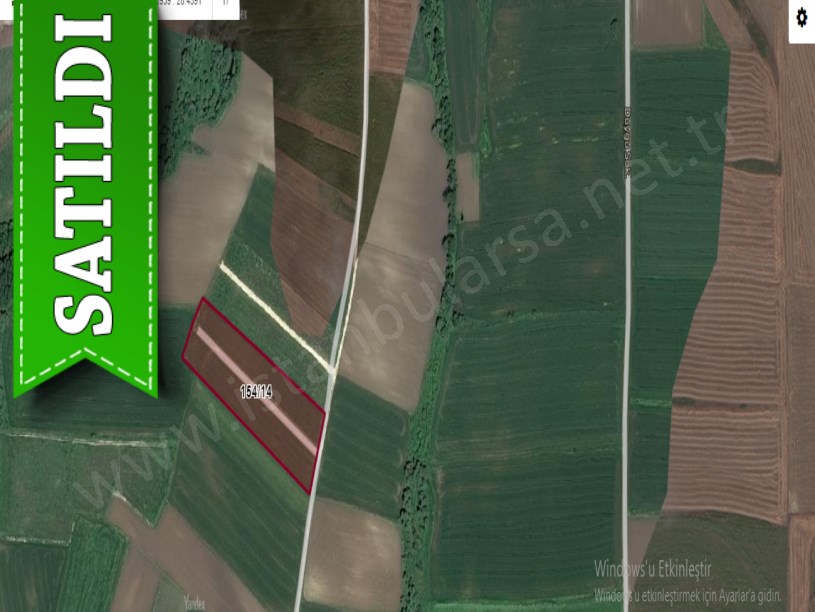 Çatalca Ovayenicede Satılık Arsa , 1,104 M2 Çaplı Çevrili Yolu Var
