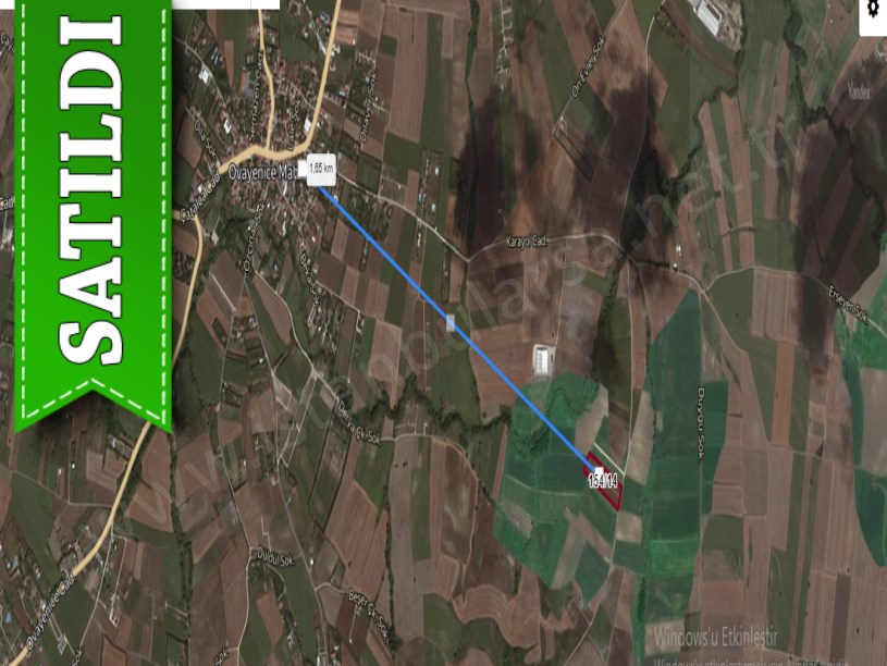 Çatalca Ovayenicede Satılık Arsa , 1,104 M2 Çaplı Çevrili Yolu Var