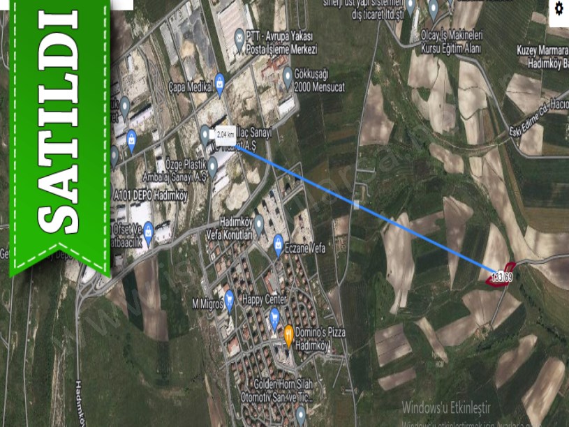 Arnavutköy Dursunköyde Satılık Arsa , 430 m2 Yolu Var 