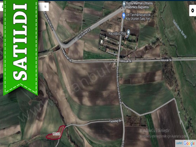 Arnavutköy Dursunköyde Satılık Arsa , 430 m2 Yolu Var 