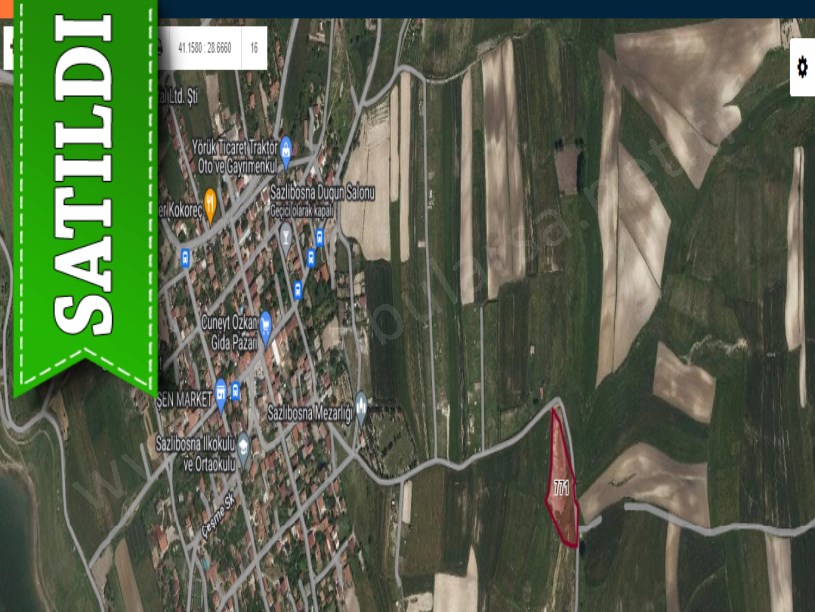 Arnavutköy Sazlıbosnada Satılık Arsa , 316 M2 Merkezde İmarlı