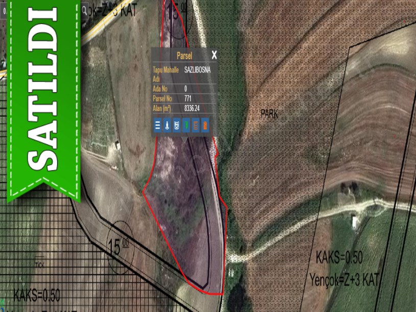 Arnavutköy Sazlıbosnada Satılık Arsa , 316 M2 Merkezde İmarlı