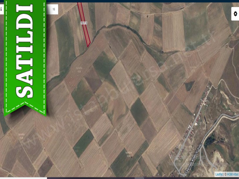 Tekirdağ Marmaraereğli Çeşmeli Mah Satılık Tarla , 6,235 m2 Tek Tapu Yolu Var