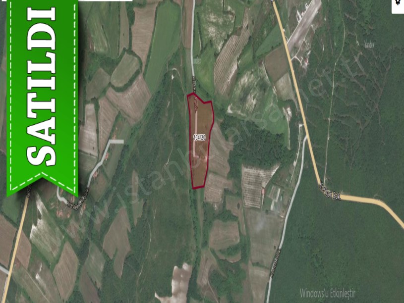 Çatalca Örencikte Satılık Tarla , 4,811 M2 Çaplı 