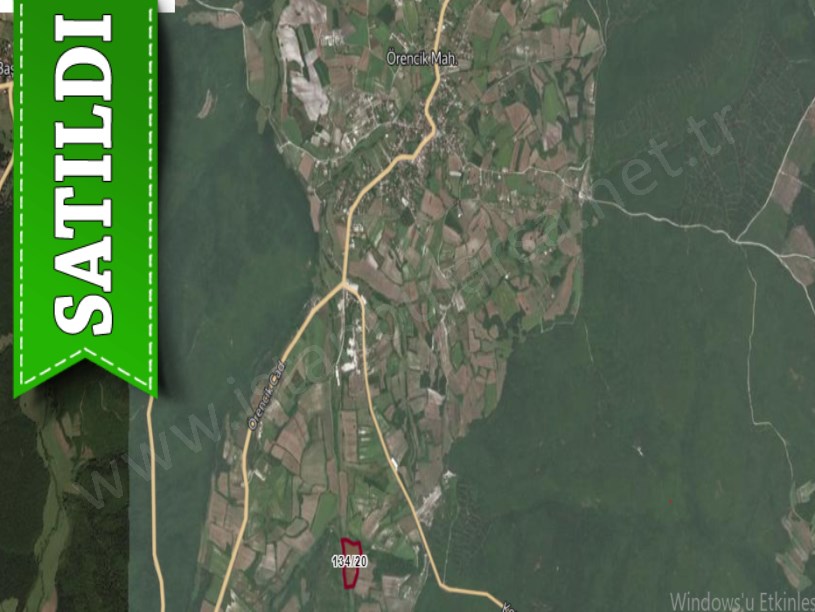 Çatalca Örencikte Satılık Tarla , 4,811 M2 Çaplı 