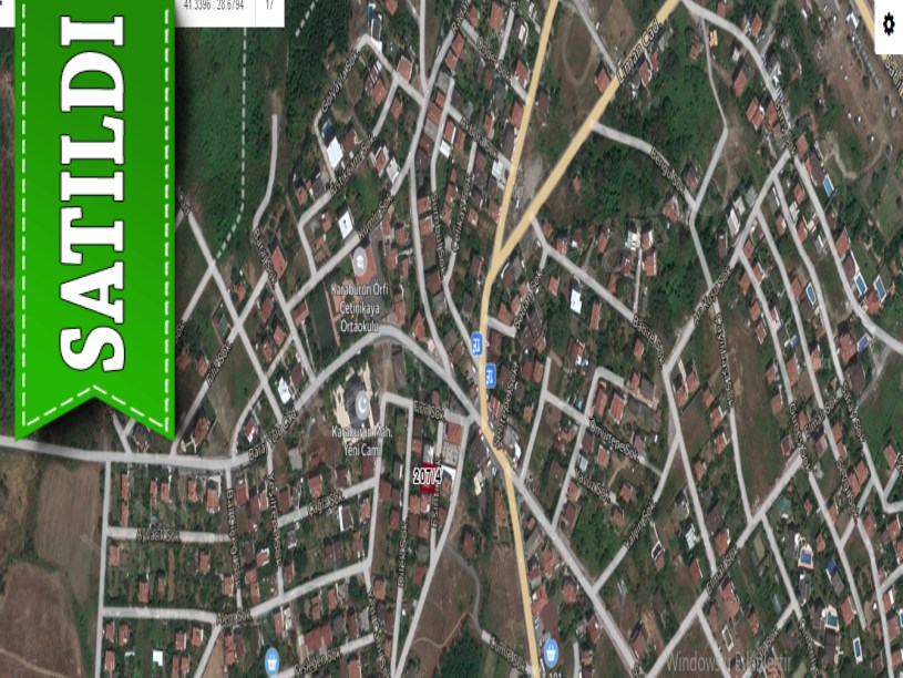 Arnavutköy Karaburunda Satılık Villa , 3 Katlı Deniz Manzaralı Masrafsız