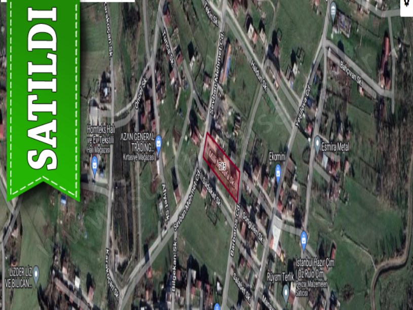 Arnavutköy İmrahorda Satılık Arsa , 225 m2 Cadde Cephe Çaplı