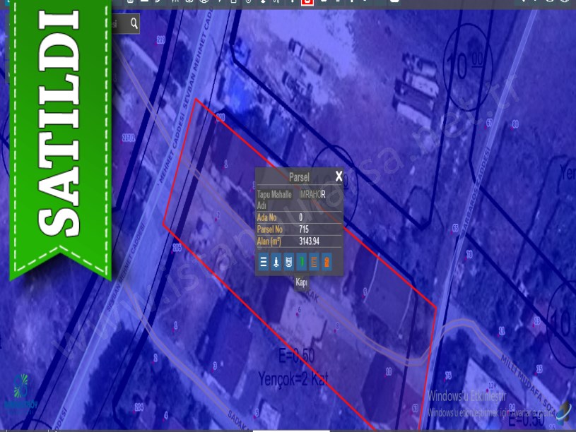 Arnavutköy İmrahorda Satılık Arsa , 225 m2 Cadde Cephe Çaplı
